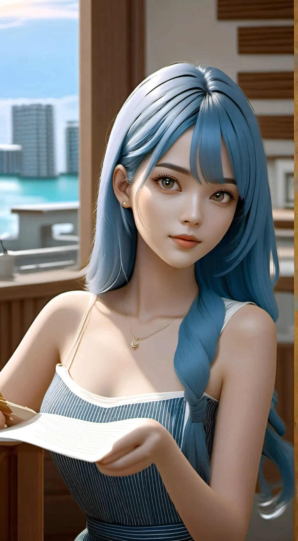 ai character: Queen background