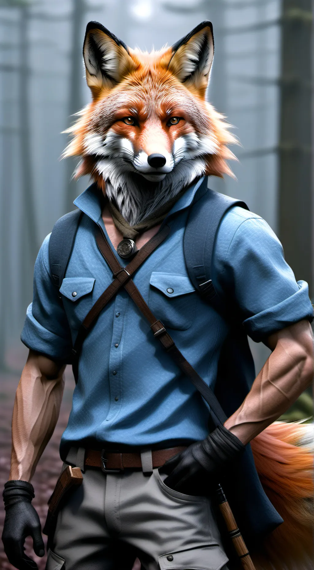 ai character: Andy background