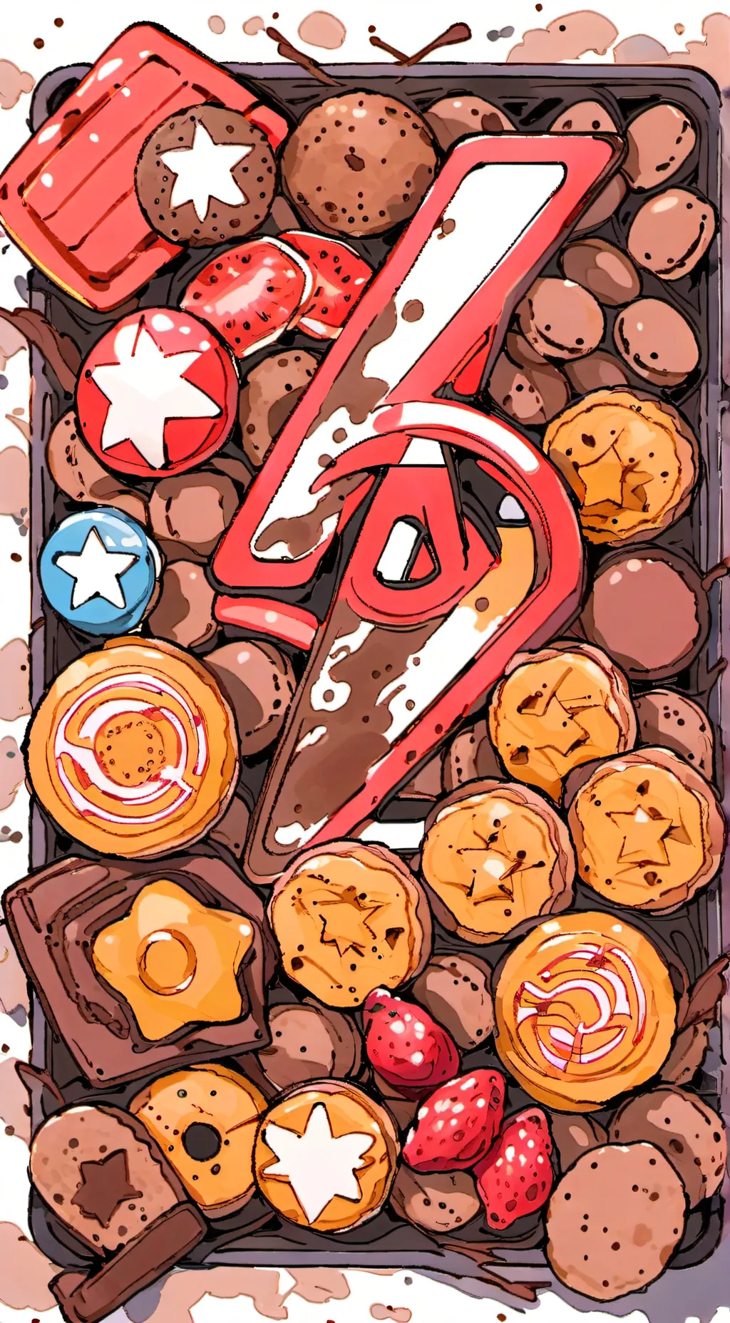 ai character: avengers x crk background