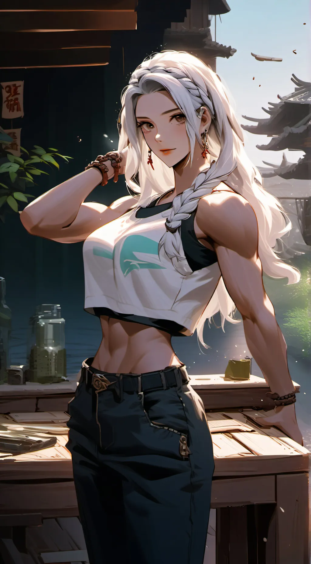 ai character: Dana background