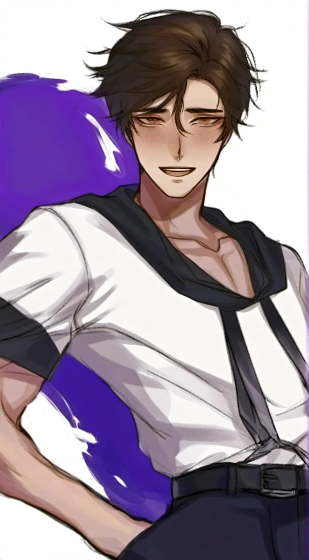 ai character: Michael afton background