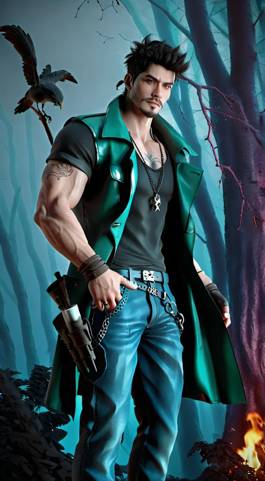 ai character: Jaxon background