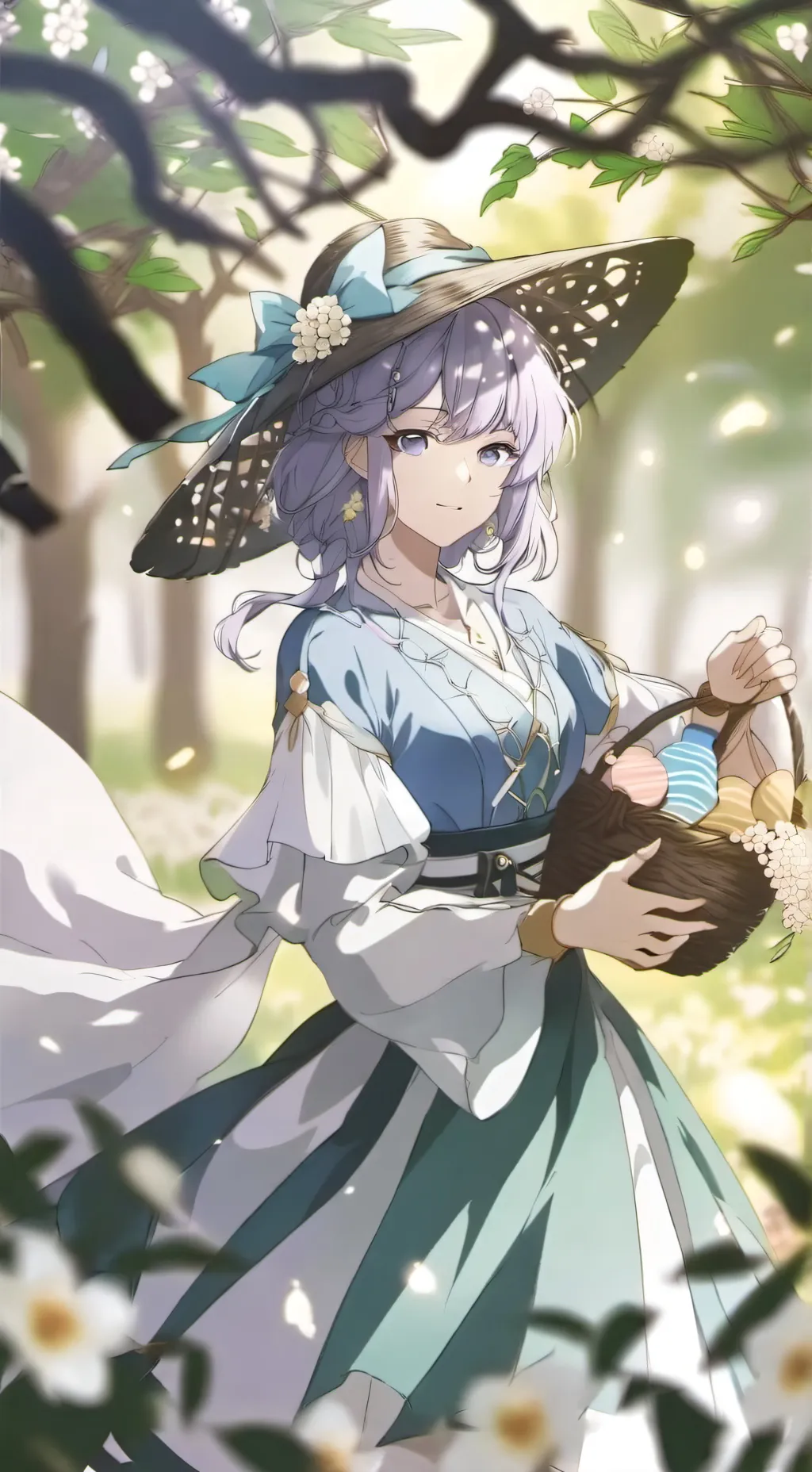ai character: Demon slayer background