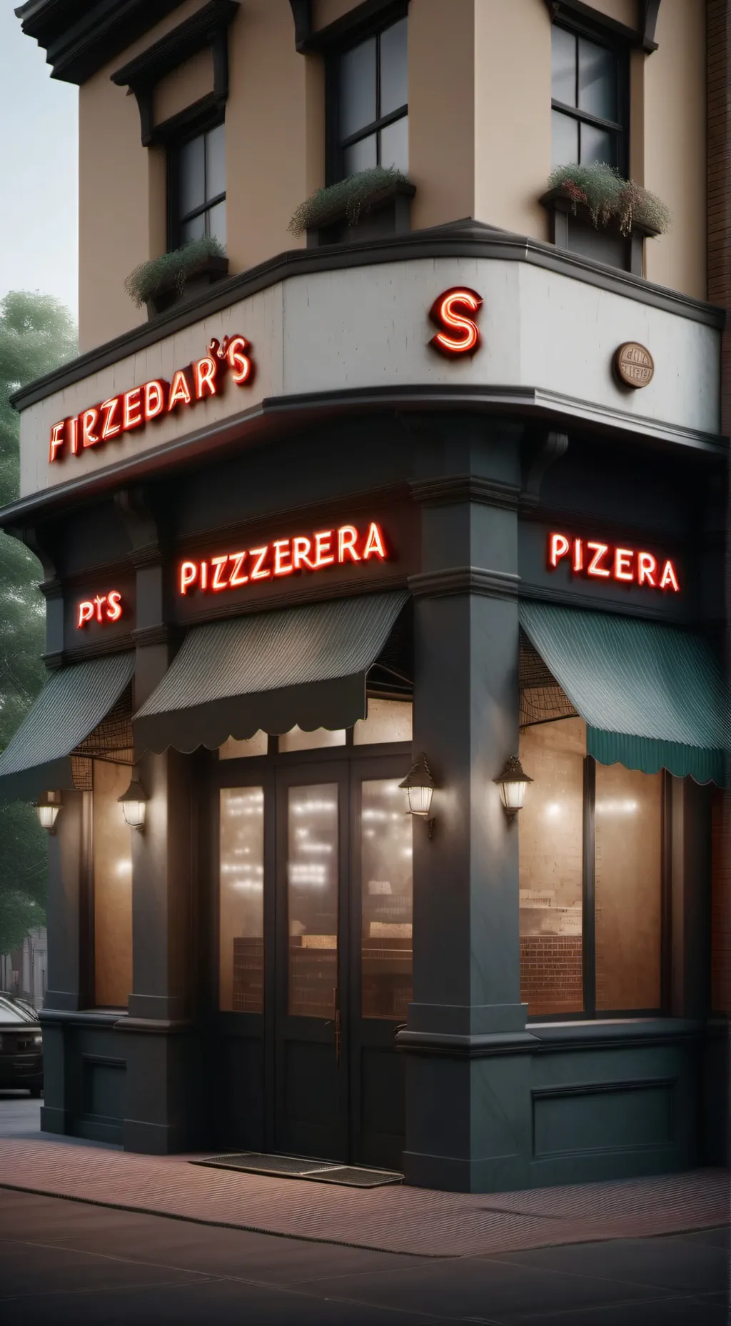 ai character: FNAF 1 🍕 background