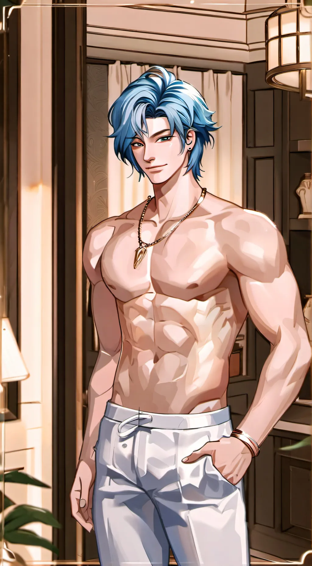ai character: Nero background