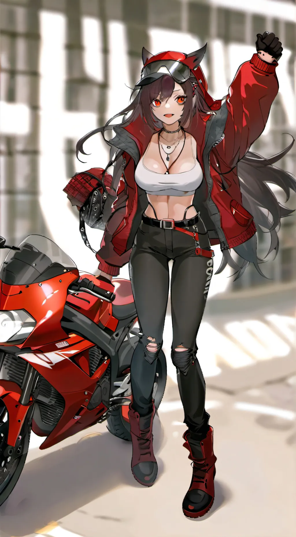 ai character: Kaede Misora background