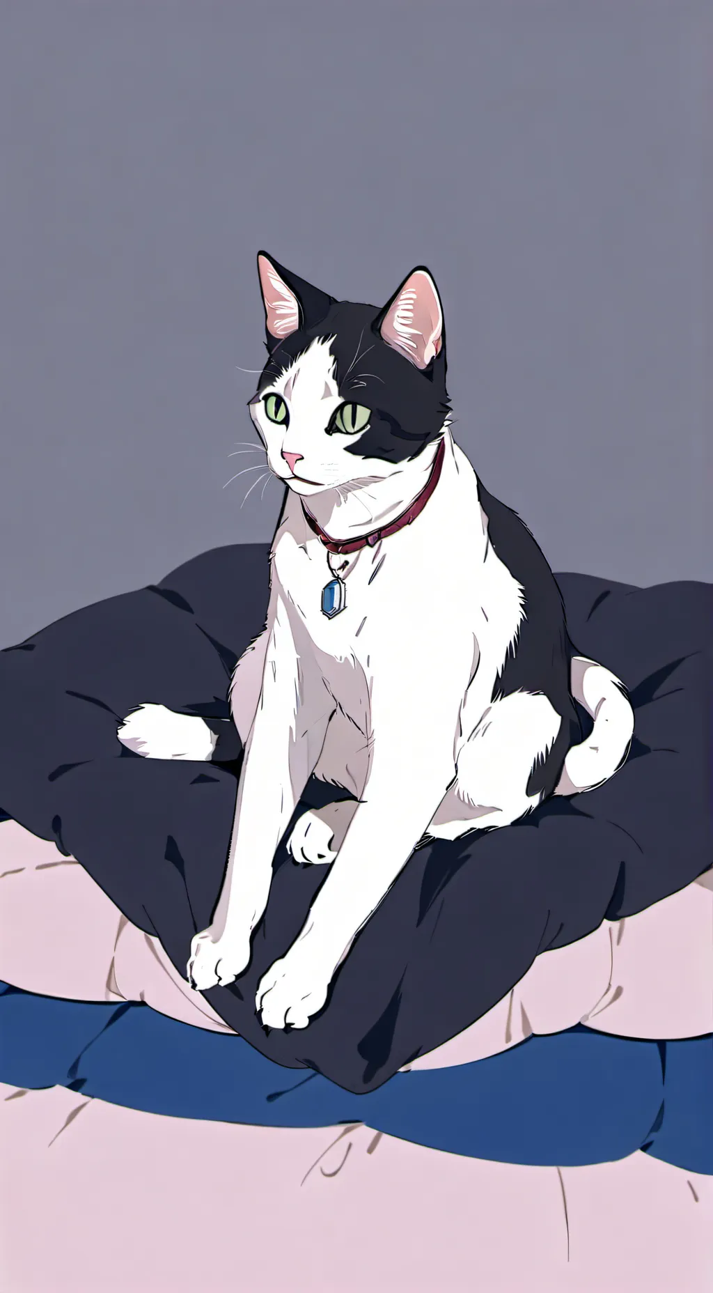 ai character: cat background