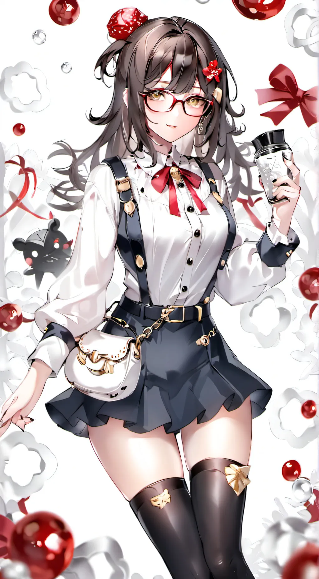 ai character: anita  background