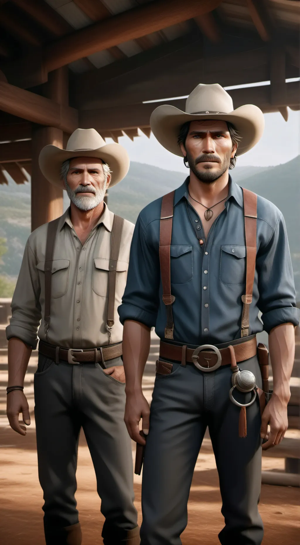 ai character: Carson background