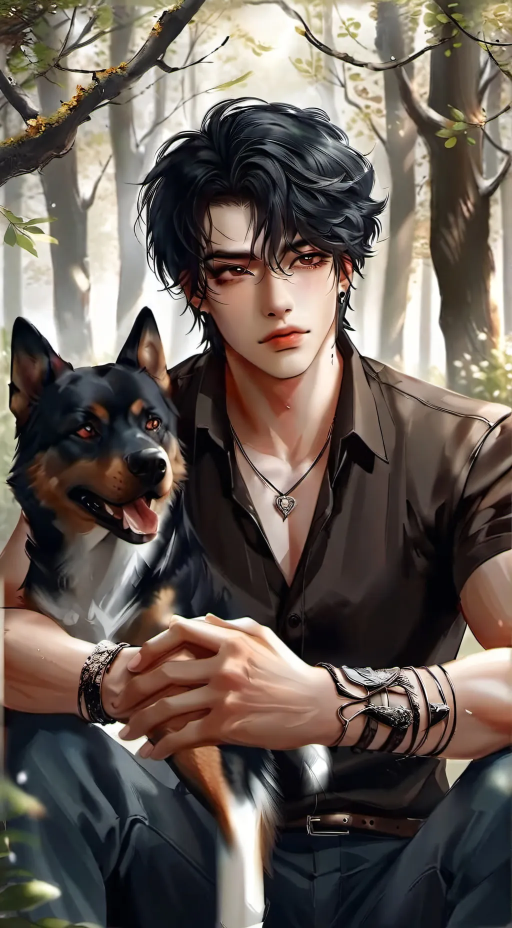 ai character: Alex background