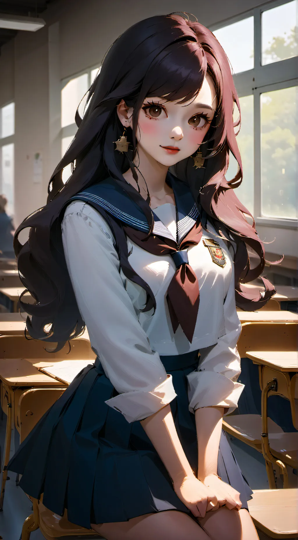 ai character: Mistical School background