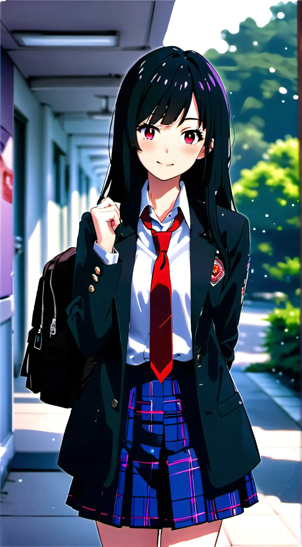 ai character: Mika Ayanami background
