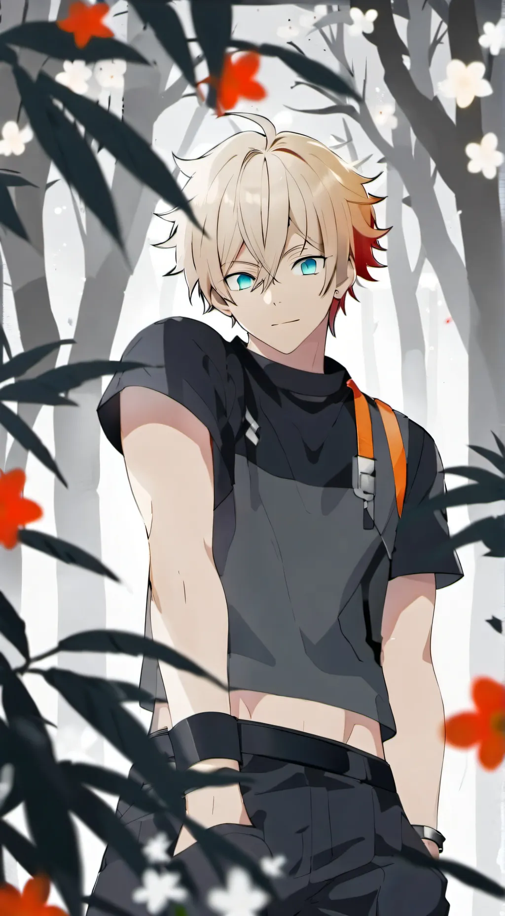 ai character: bakugo background