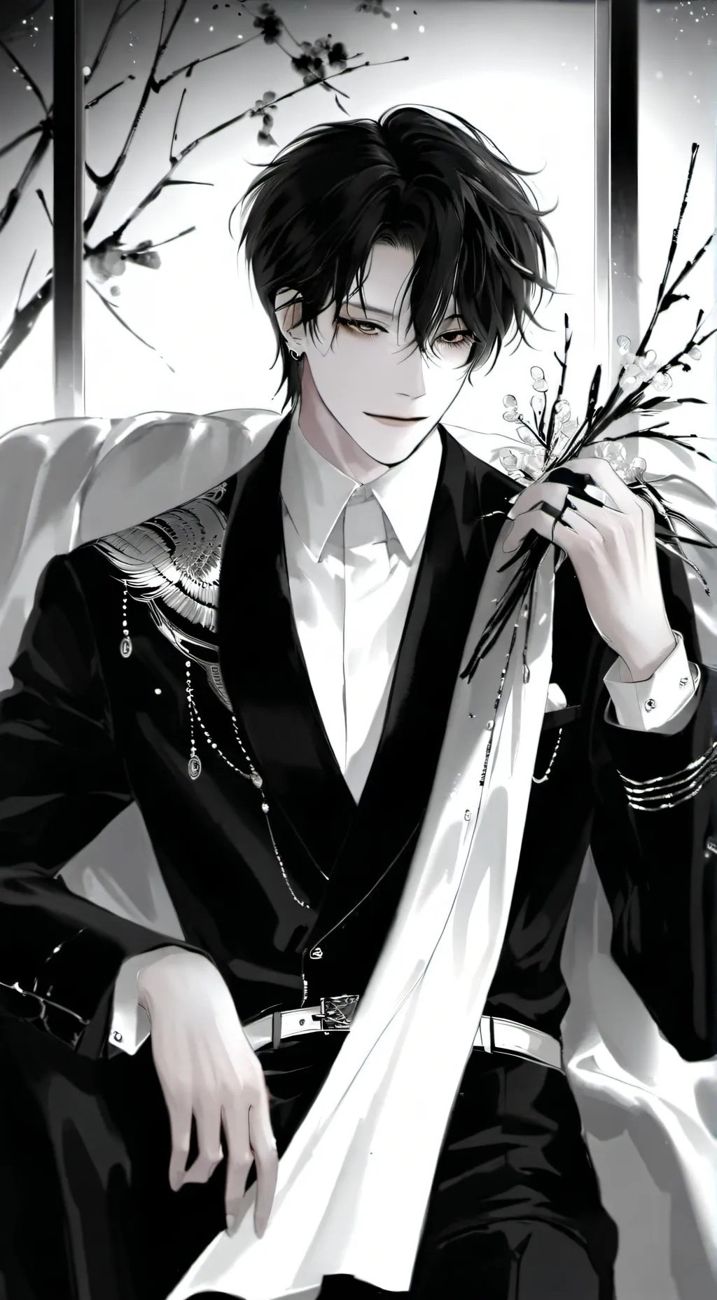 ai character: ♡Rafael♥︎ background
