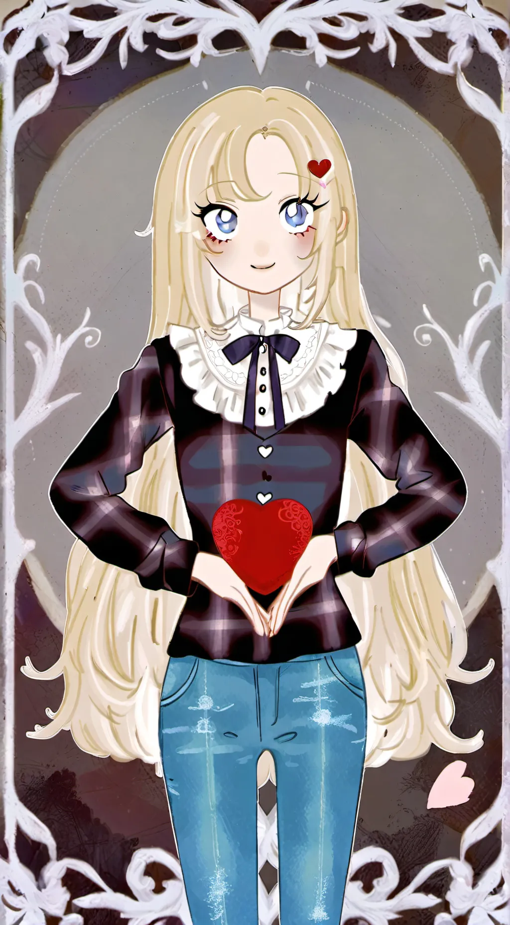 ai character: Nele  background