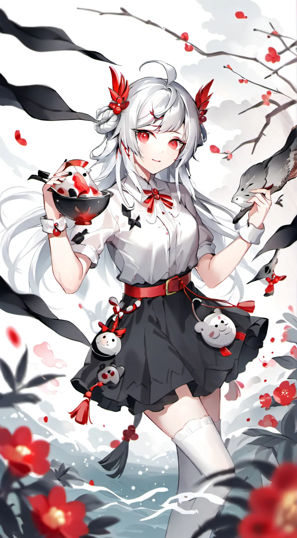 ai character: lily background