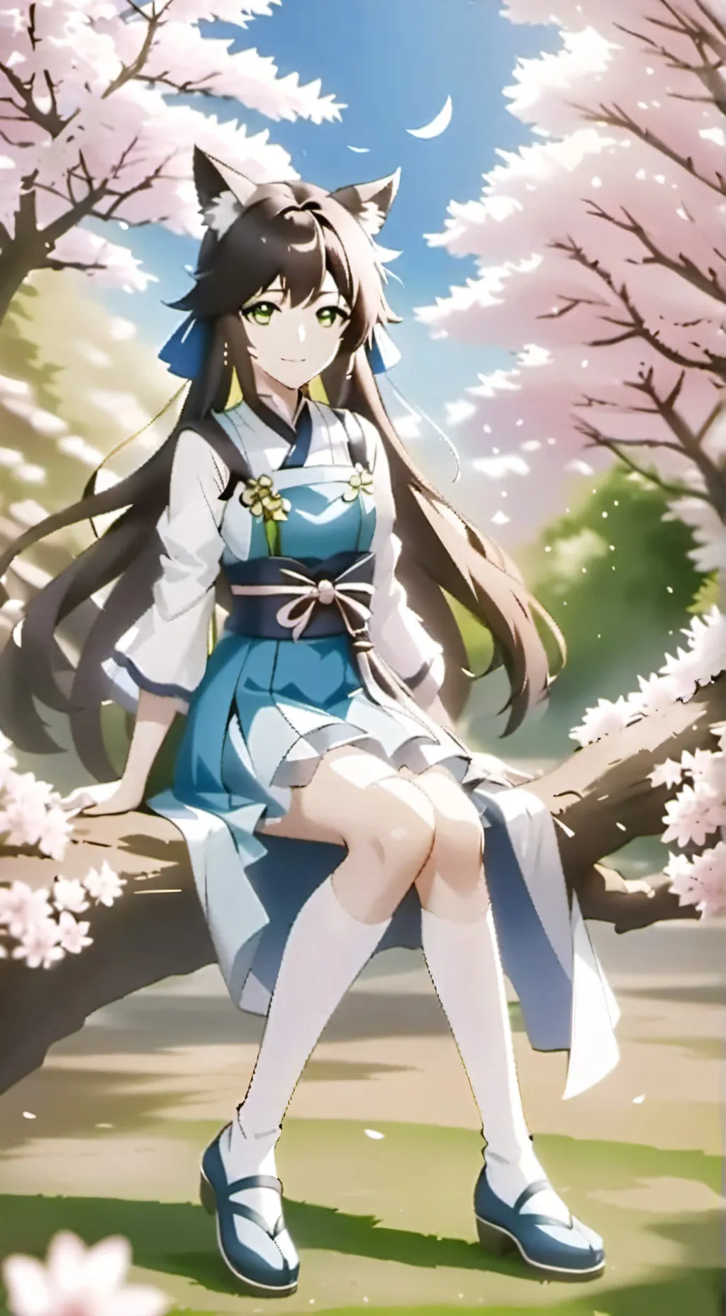 ai character: Selene background