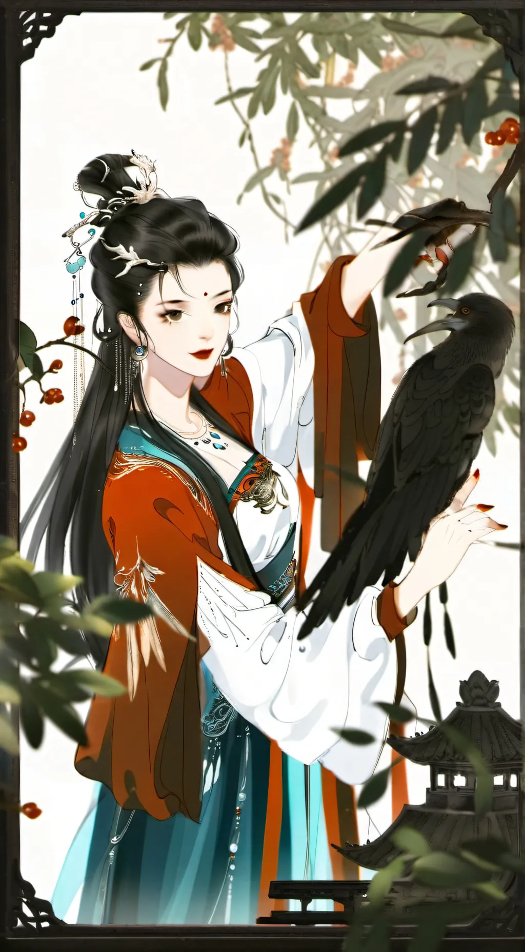 ai character: imperial china background