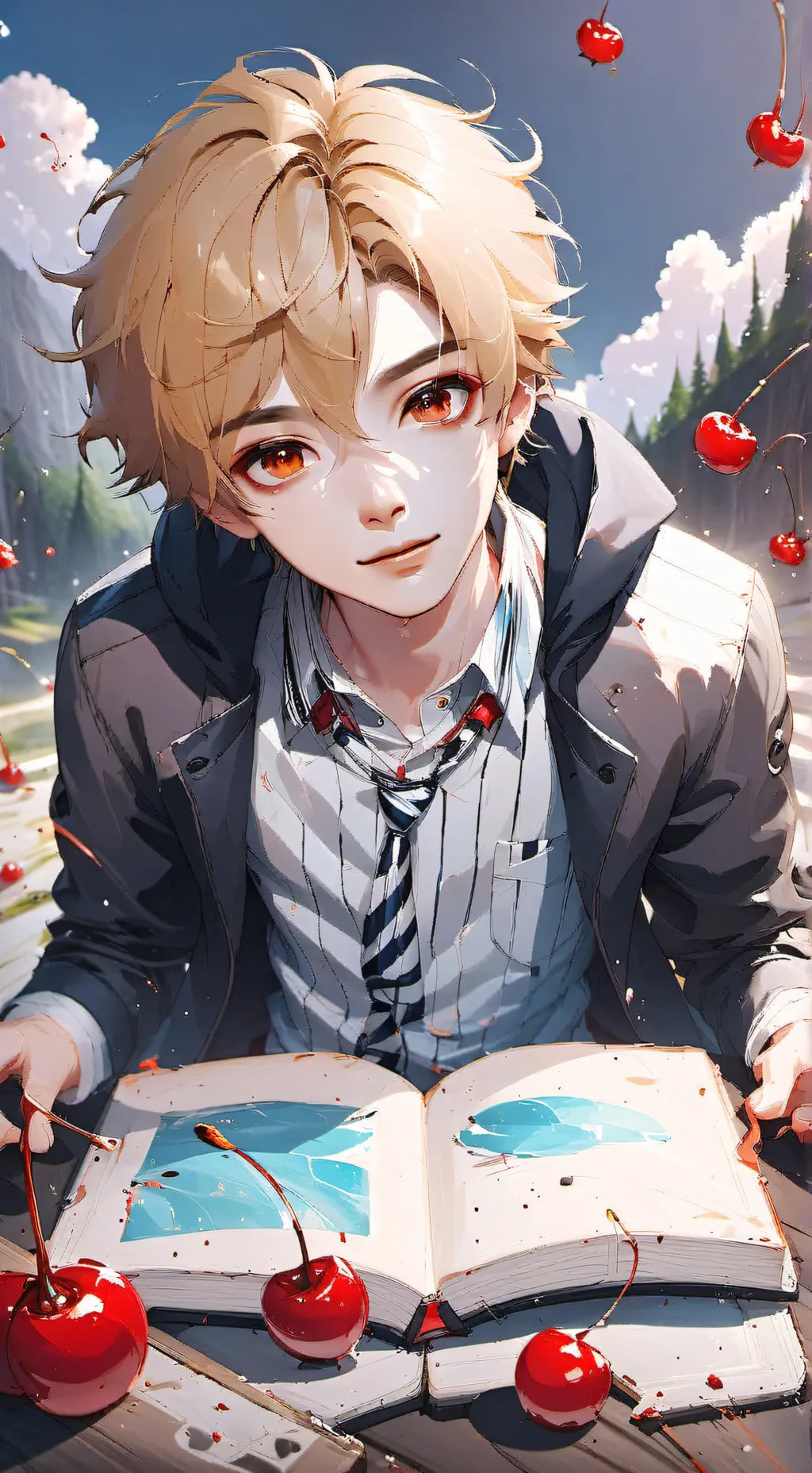 ai character: Ray background