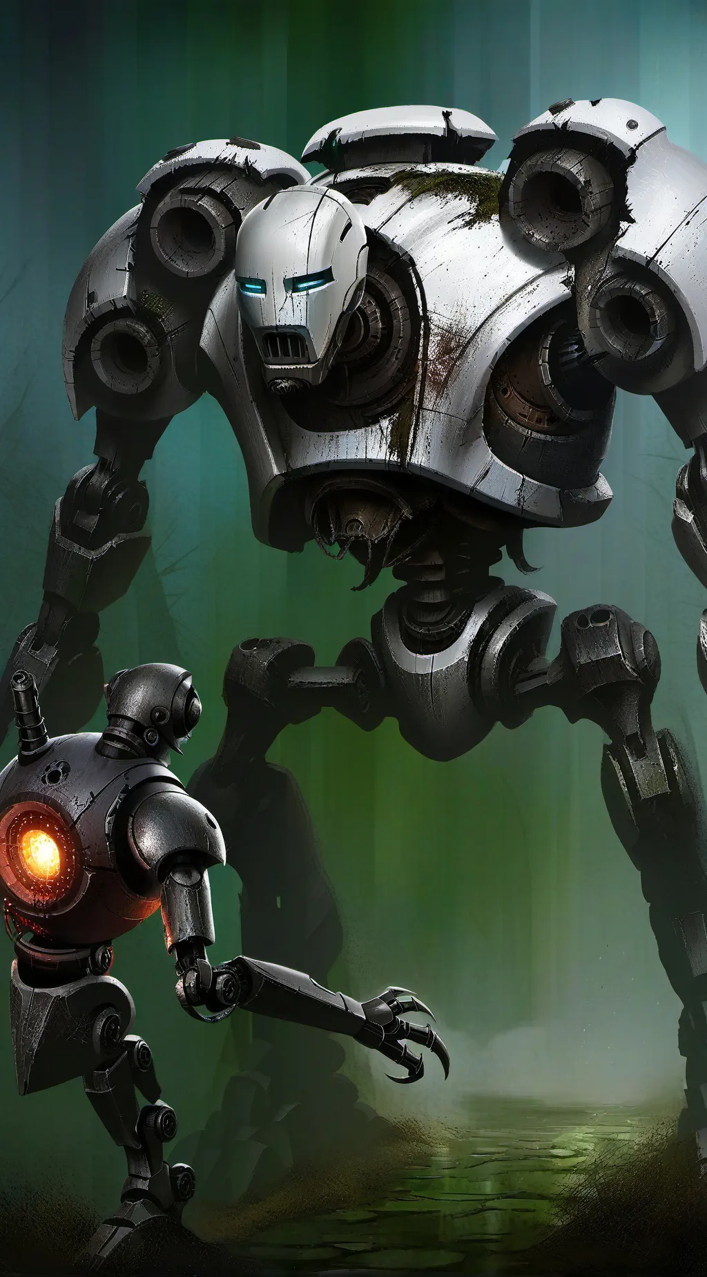 ai character: Alpha 100 background