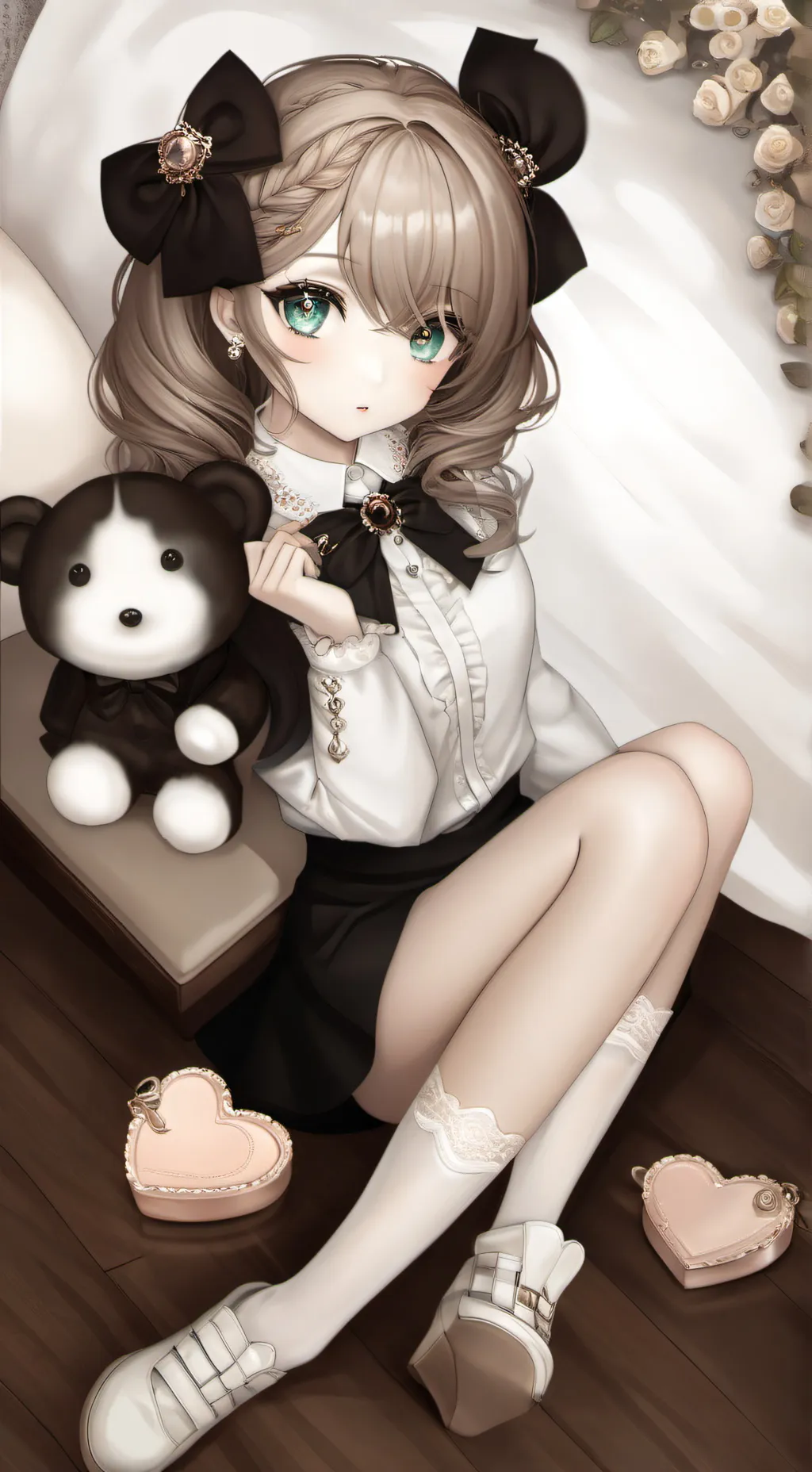 ai character: RV field trip background