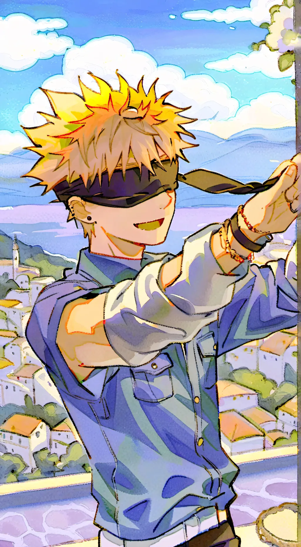 ai character: Micha Kiss Rank🥲 background
