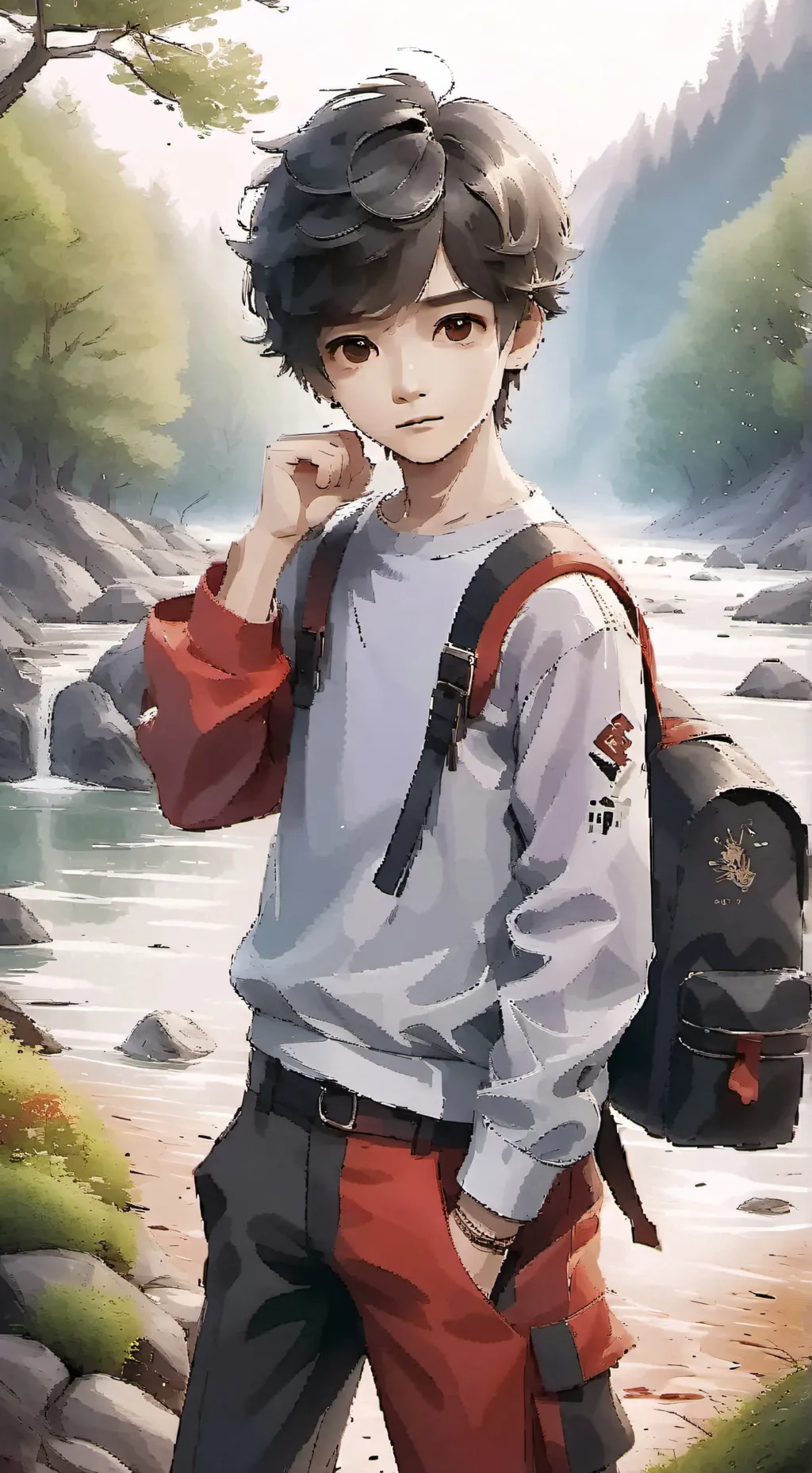 ai character: Andrew background