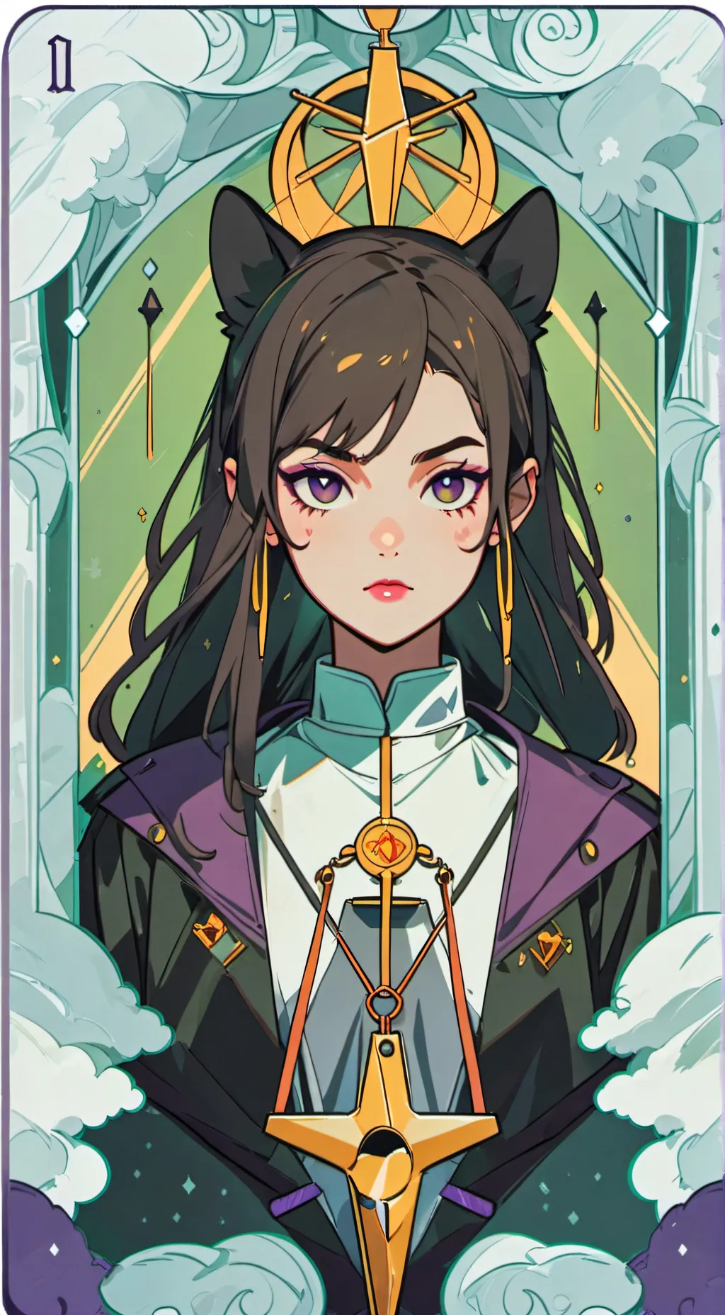 ai character: daniki background