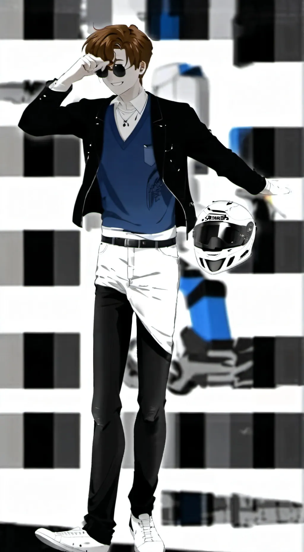 ai character: trend background