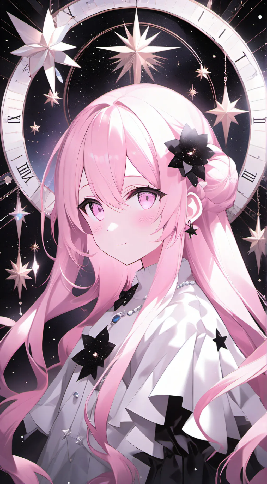 ai character: Crystal background
