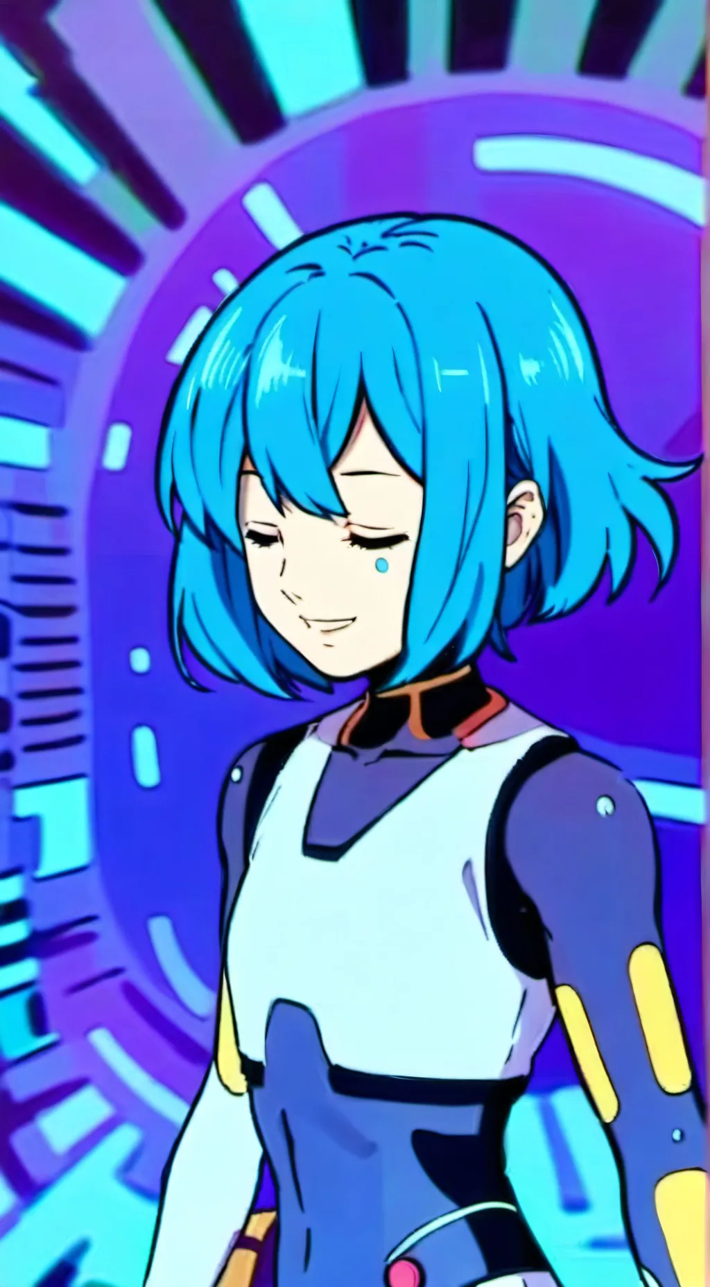 ai character: lapis lazuli background