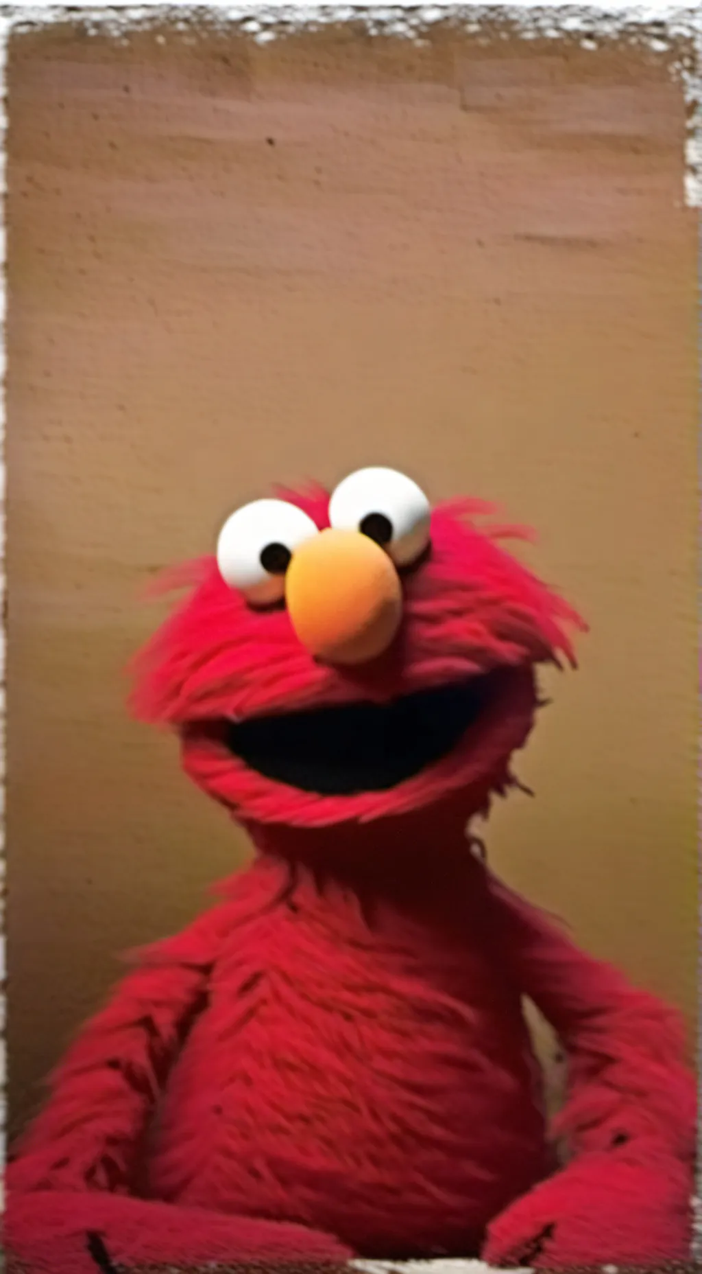 ai character: Elmo background
