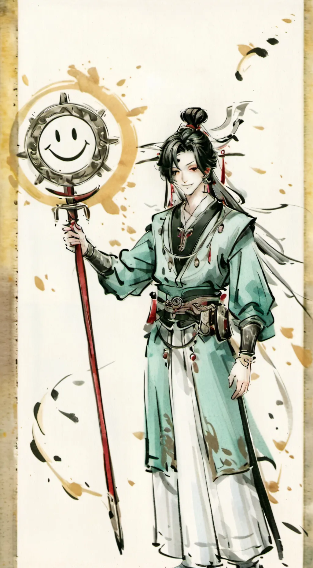 ai character: sprunki elemerty background
