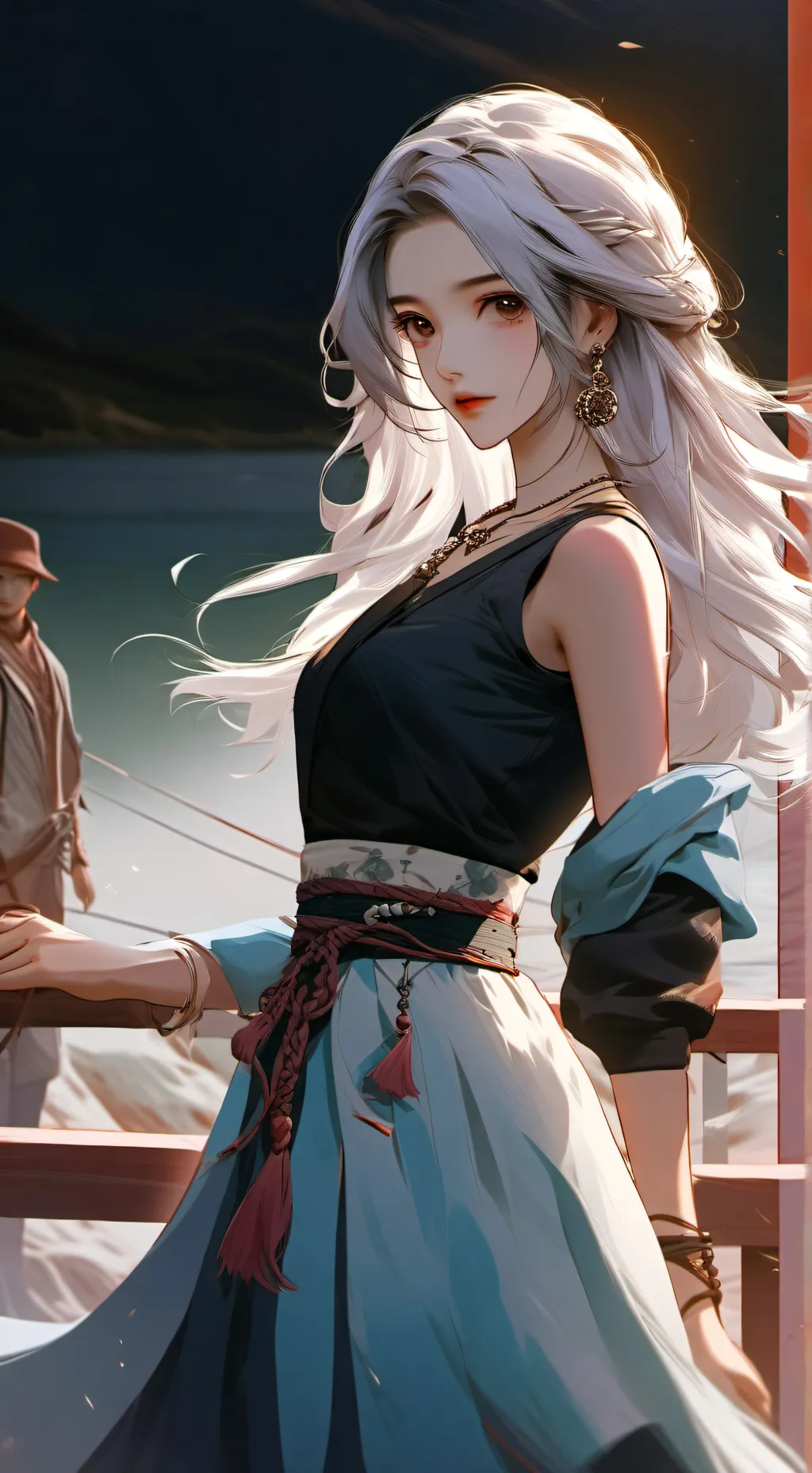 ai character: sick tomioka background