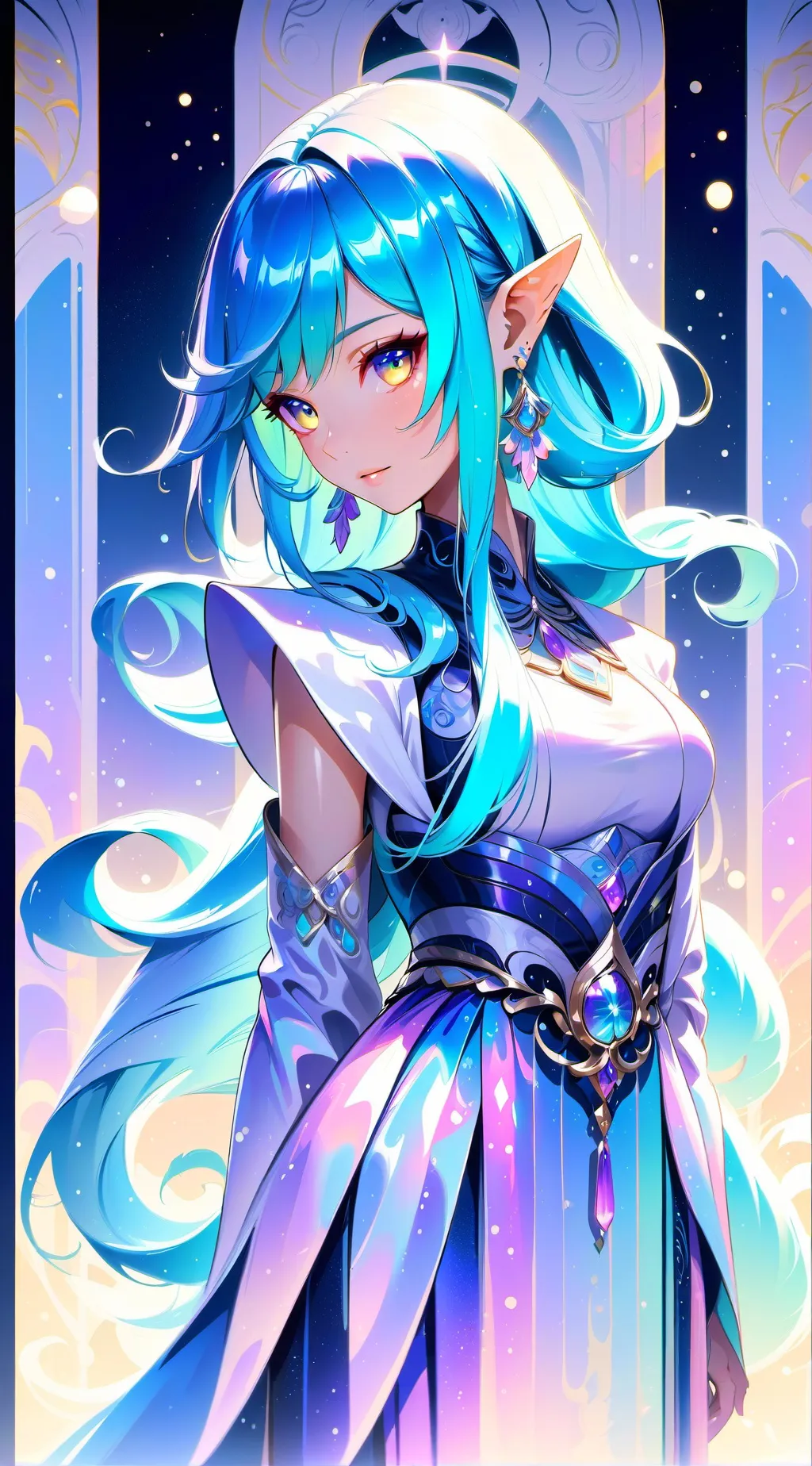 ai character: CHAPTER 2 LUNA background