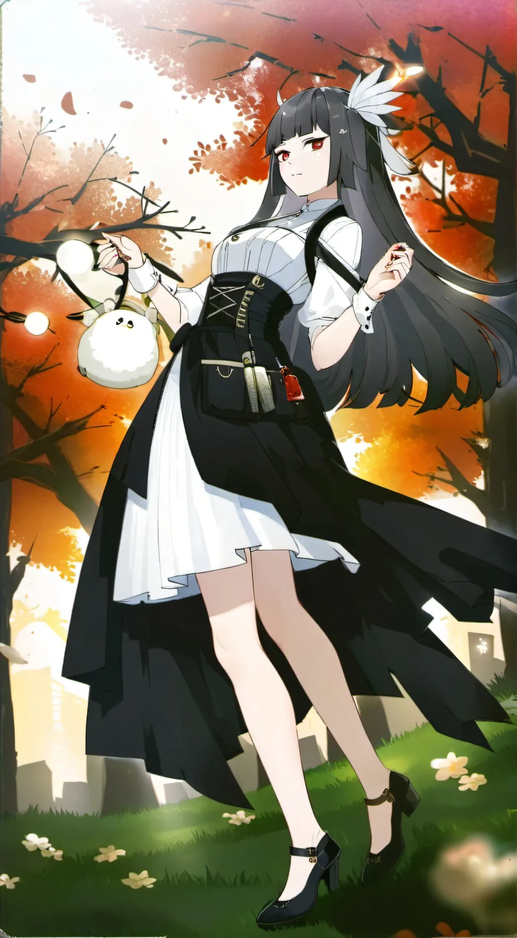 ai character: hoshimi miyabi background
