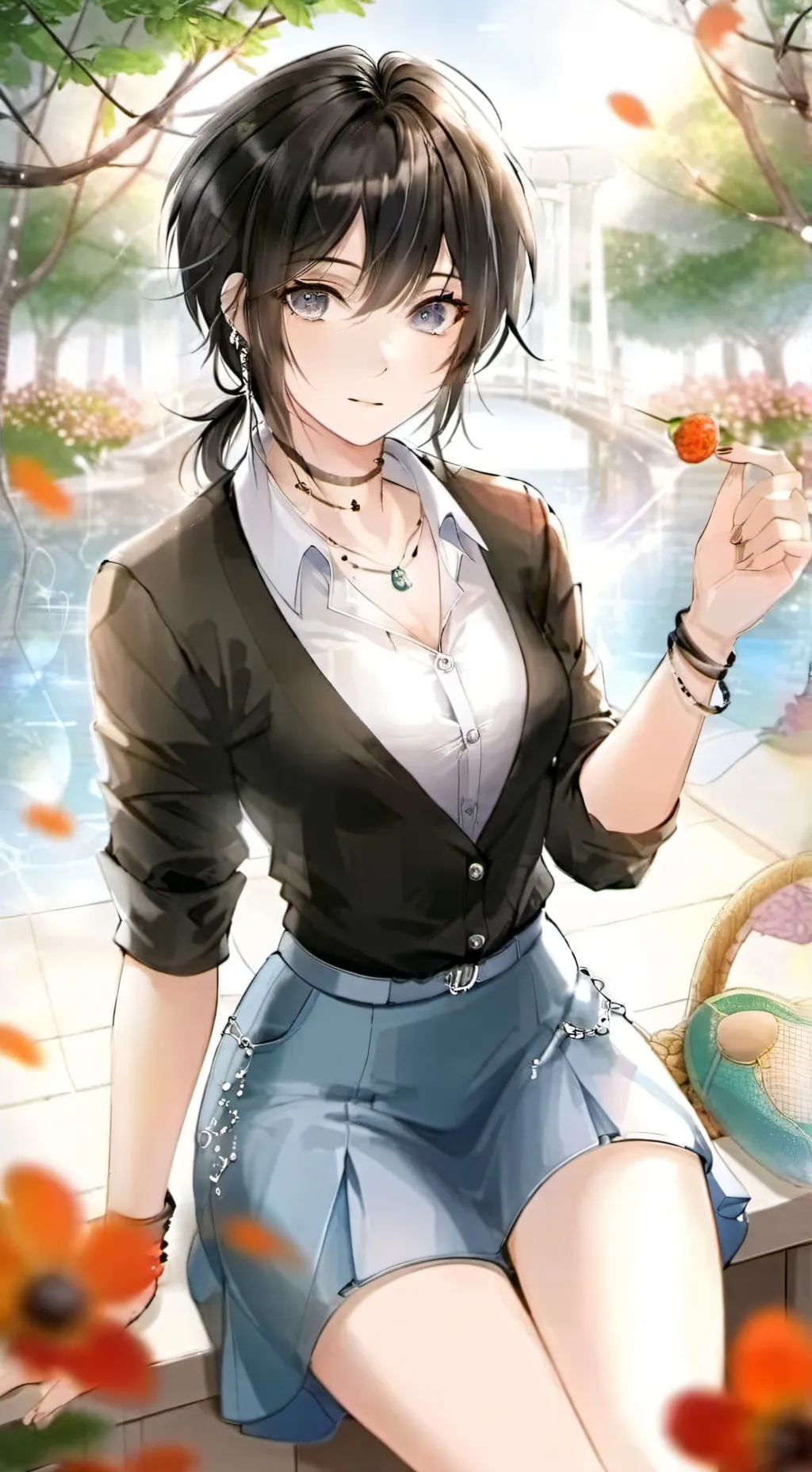 ai character: akari aoi background