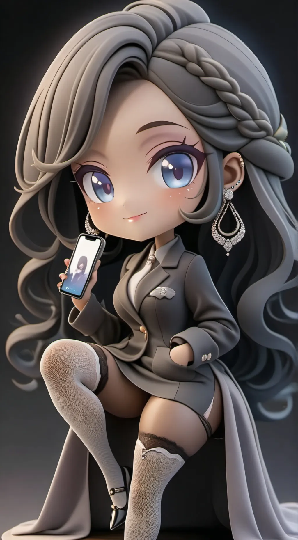 ai character: Chibi Megan background