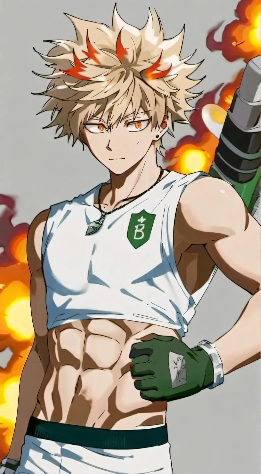 ai character: bakugo background