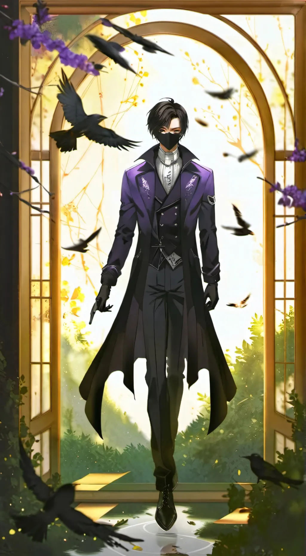 ai character: The Raven background