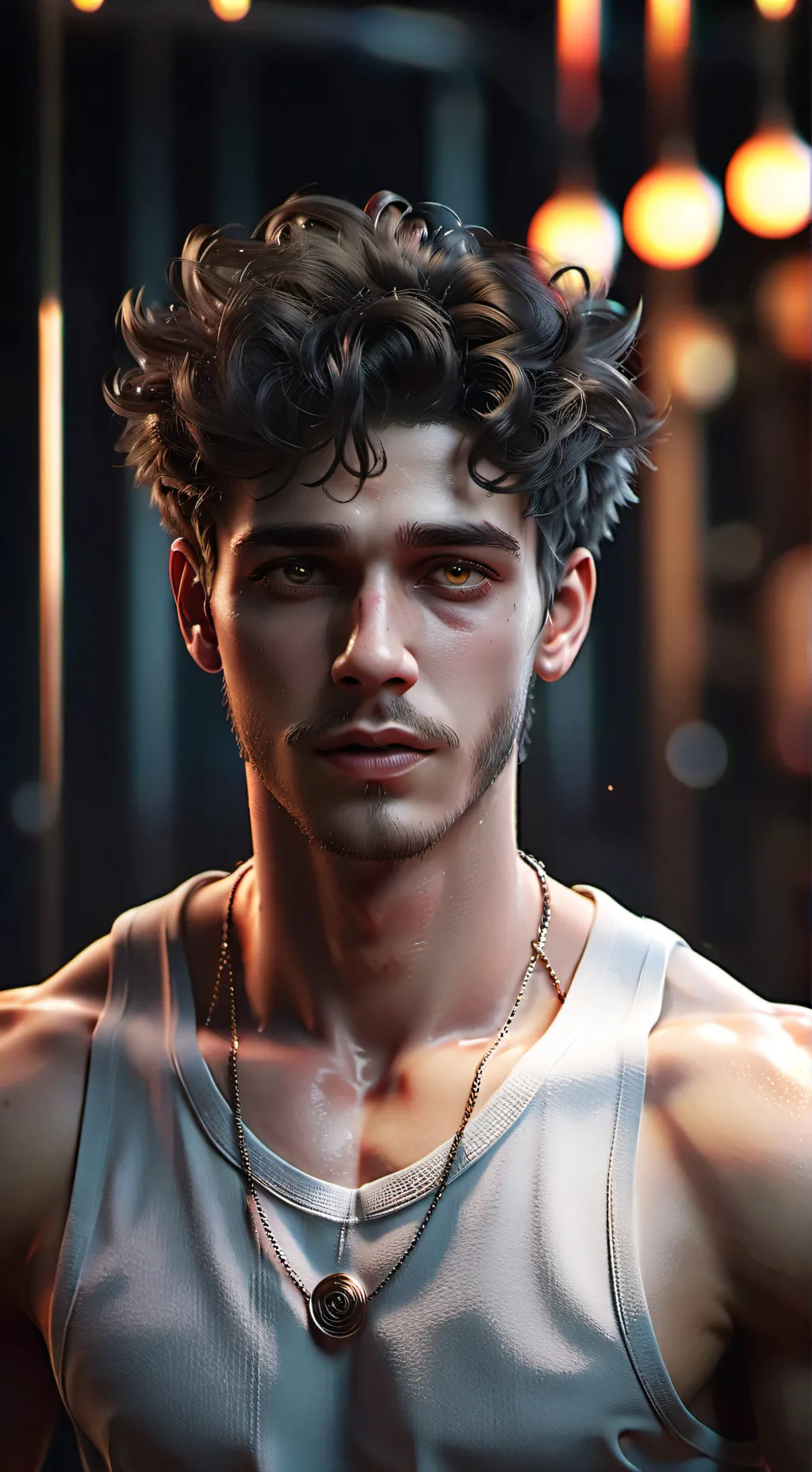 ai character: Richard Souza  background