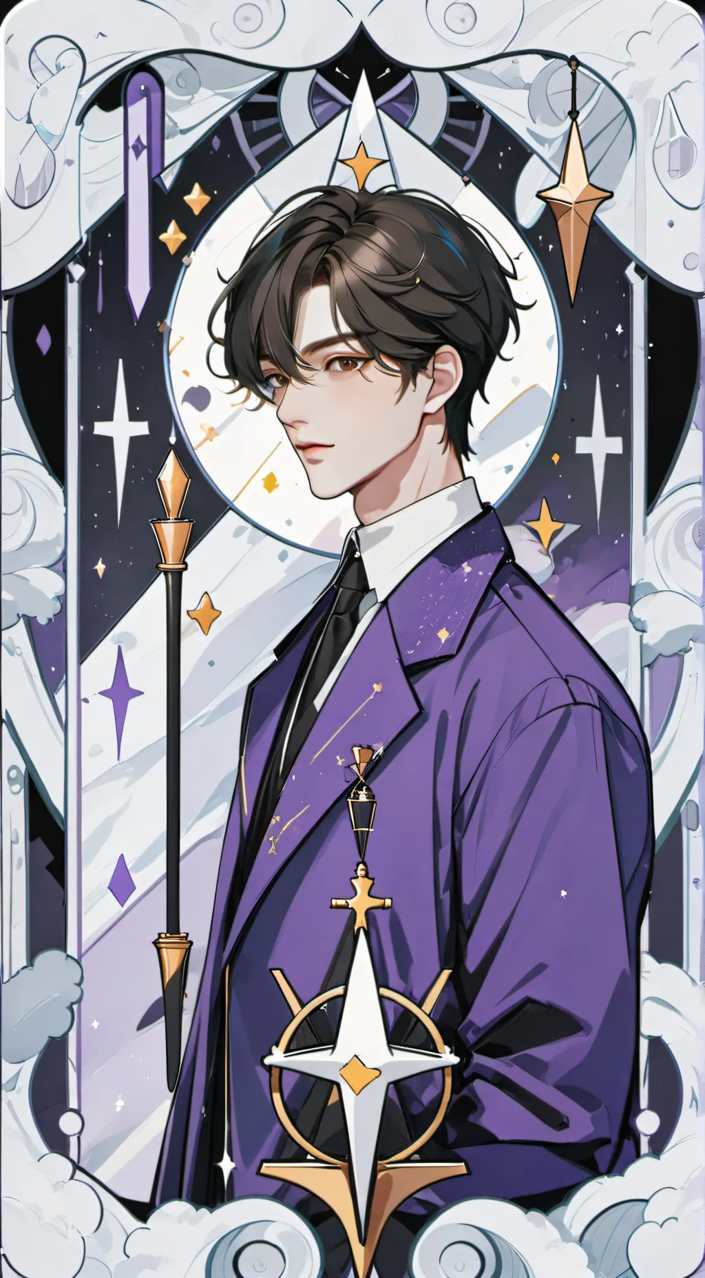 ai character: Rafael background