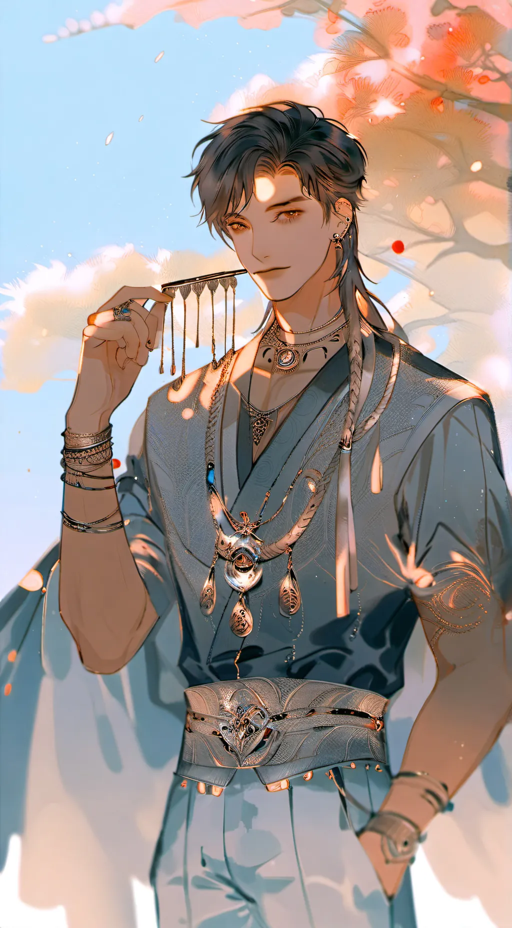 ai character: Ash background