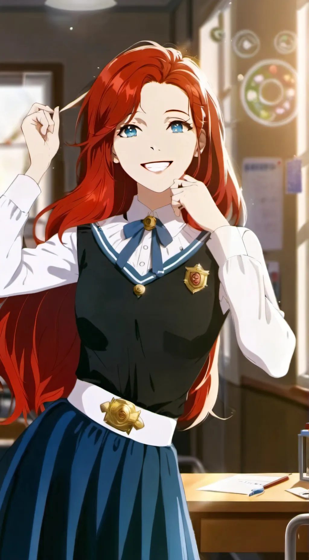 ai character: Maria background