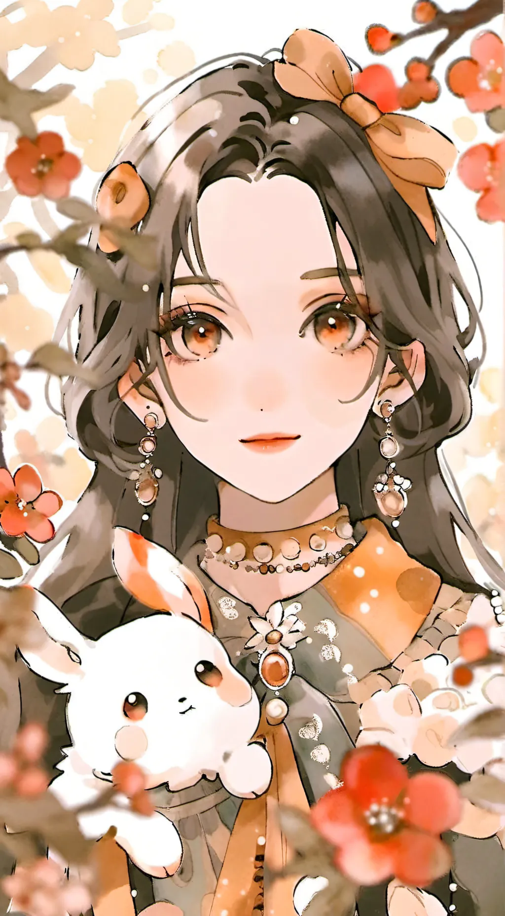 ai character: ur gf background