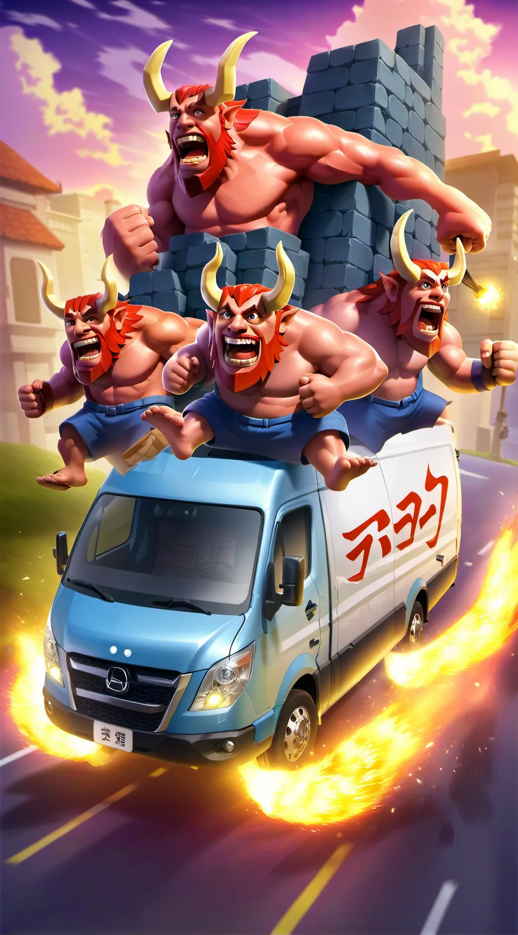 ai character: Amazon workers background