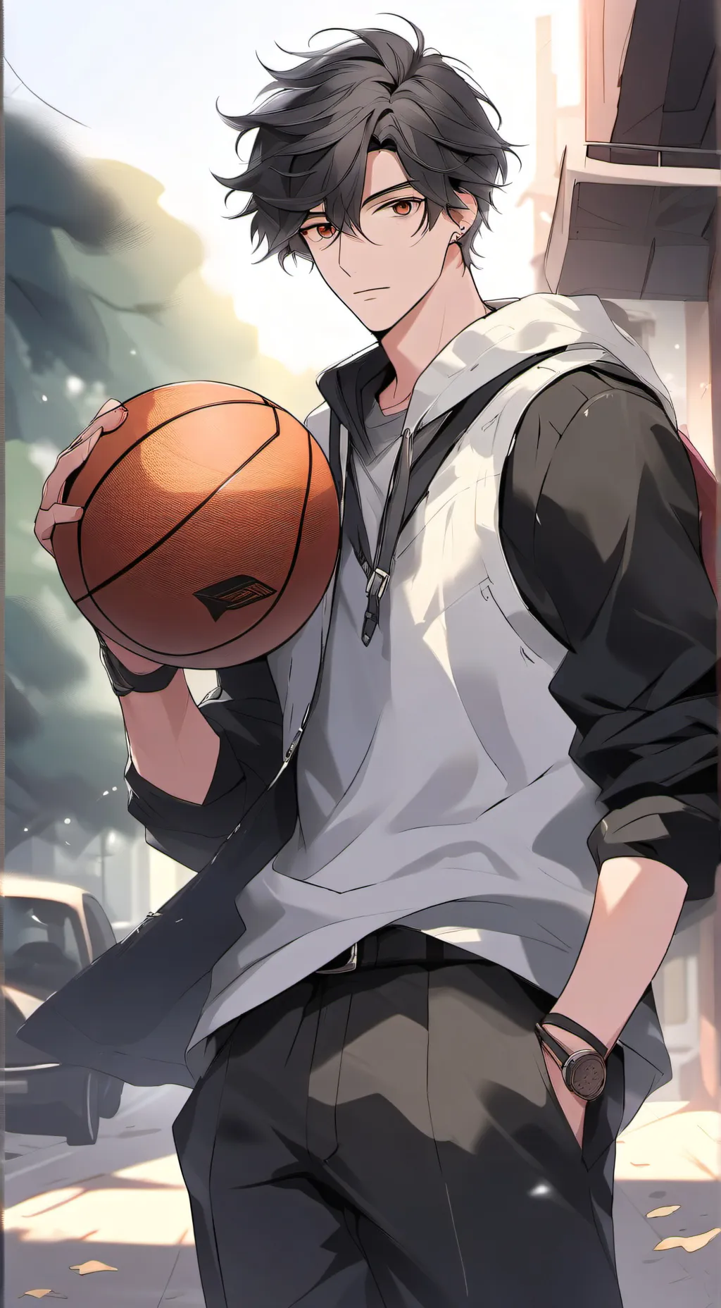 ai character: Luke Anderson  background