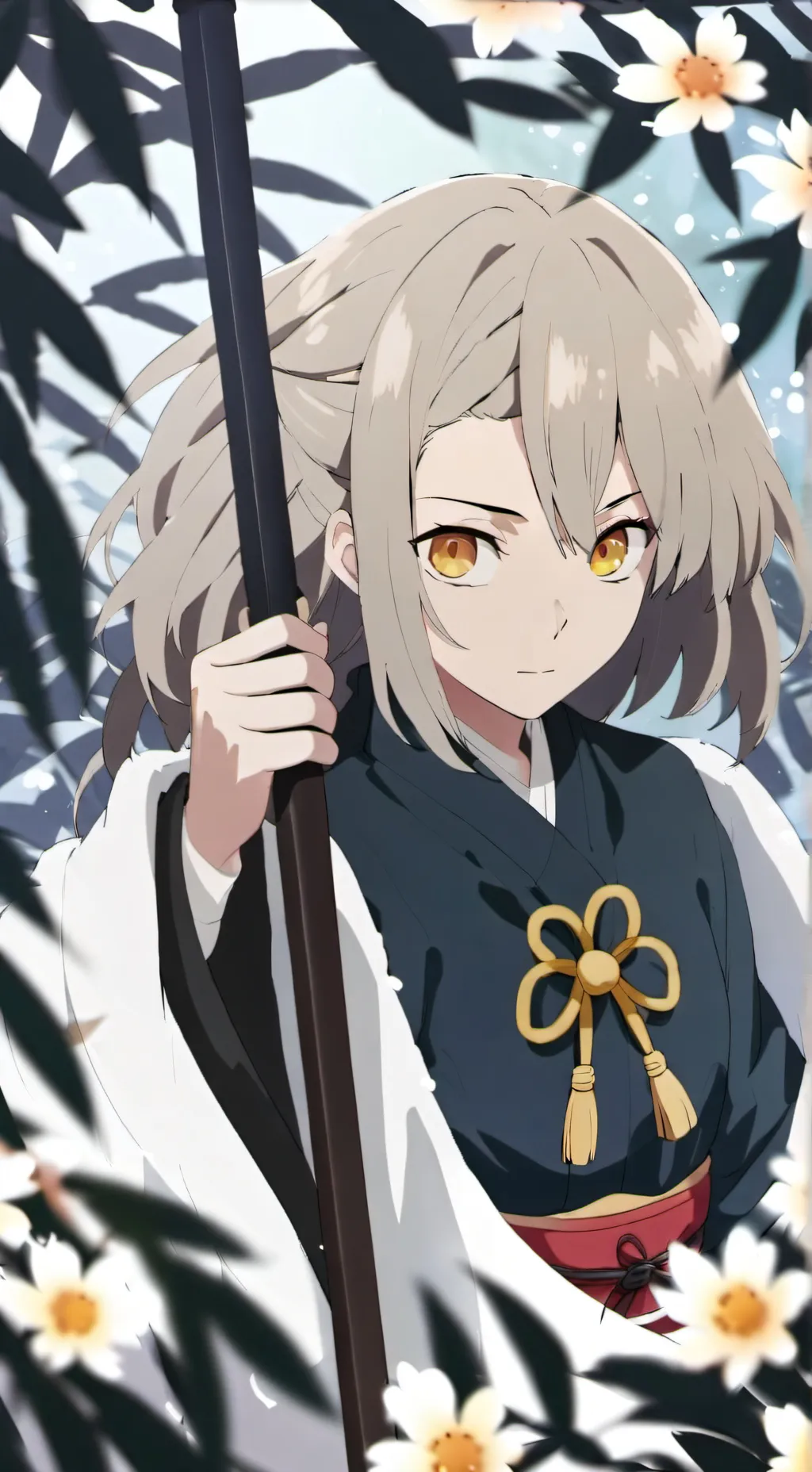 ai character: nezuko background