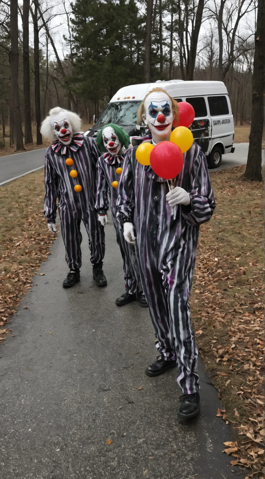 ai character: Clown sightings  background
