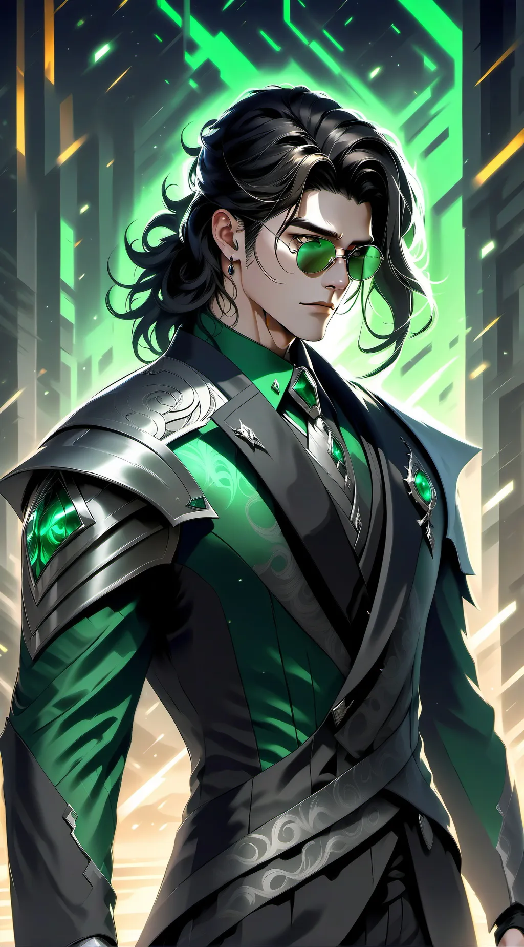 ai character: alan background